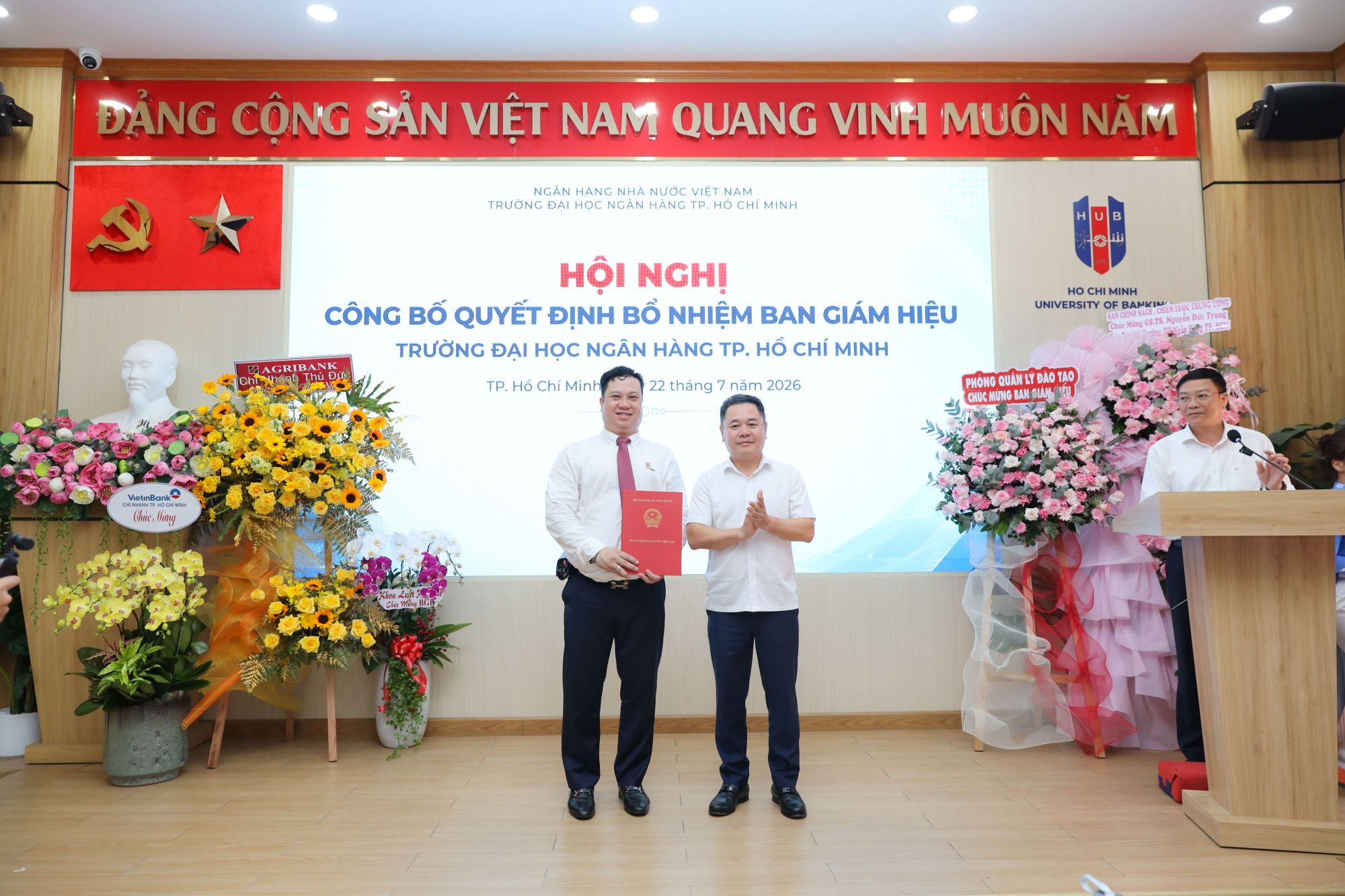 GS- TS Nguyễn Đức Trung được bổ nhiệm giữ chức vụ Hiệu trưởng
