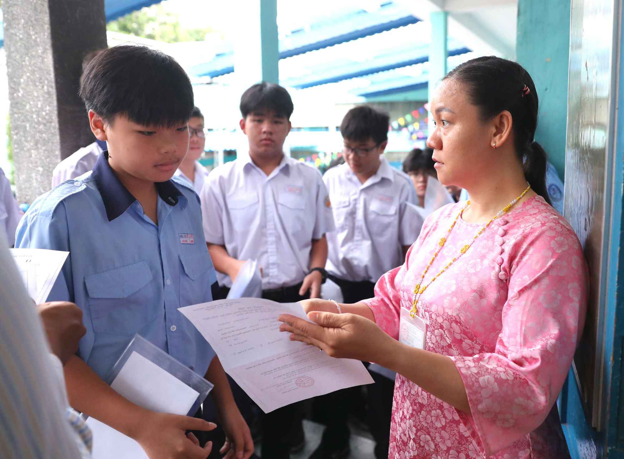 Thí sinh thi tuyển sinh lớp 10 năm học 2026- 2027 tại TPHCM
