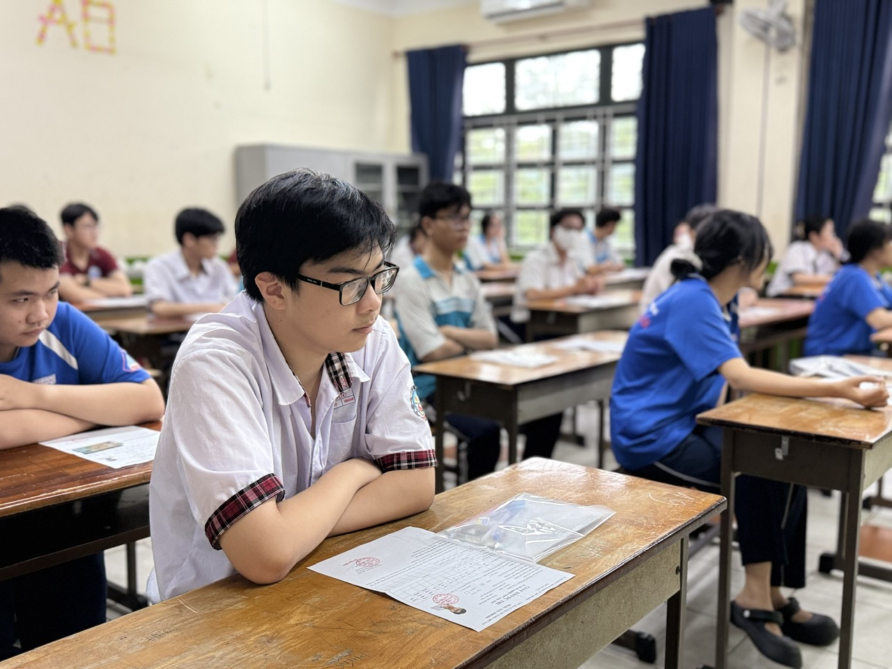 Thí sinh thi tốt nghiệp THPT 2025