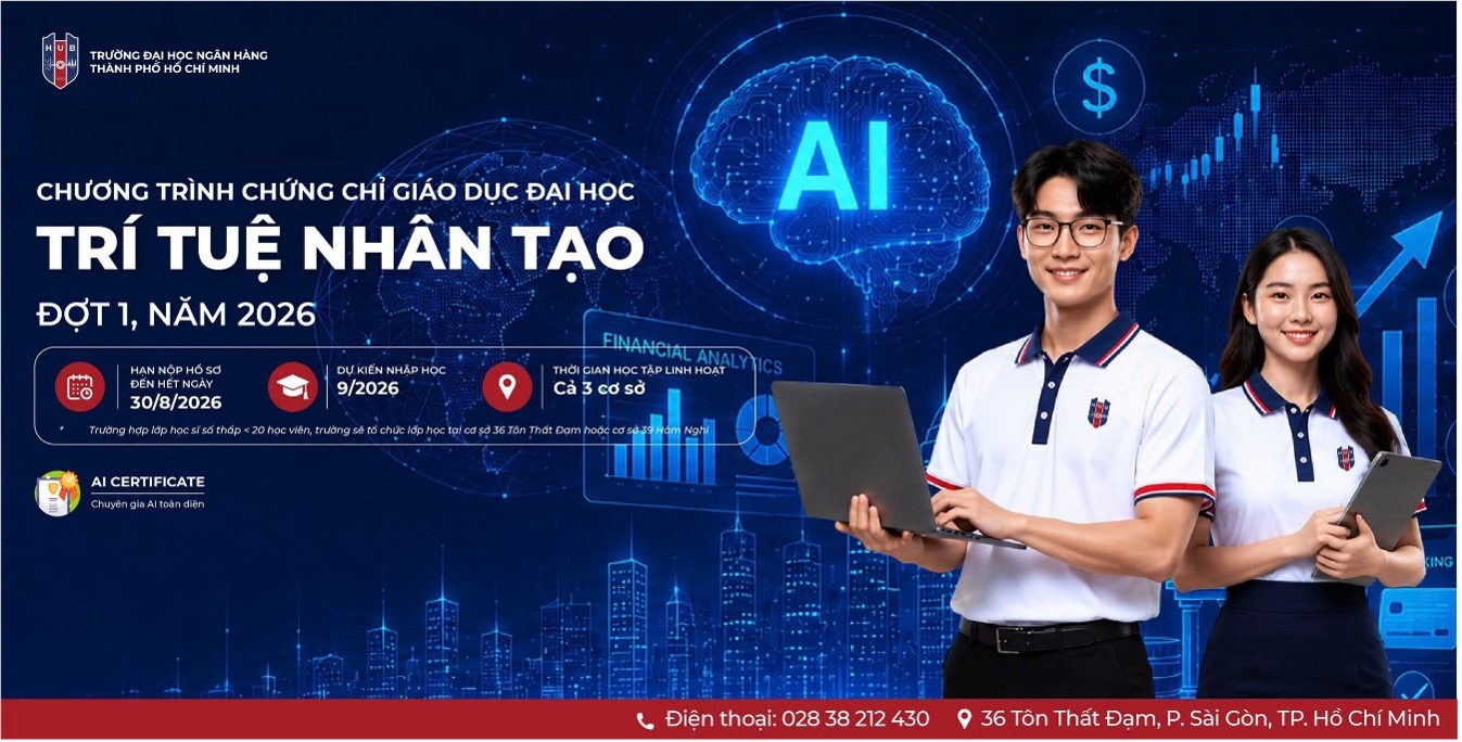 HUB đào tạo cấp chứng chỉ AI