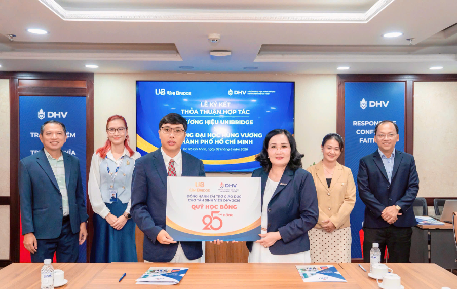 học bổng tuyển sinh 2026 cho tân sinh viên DHV