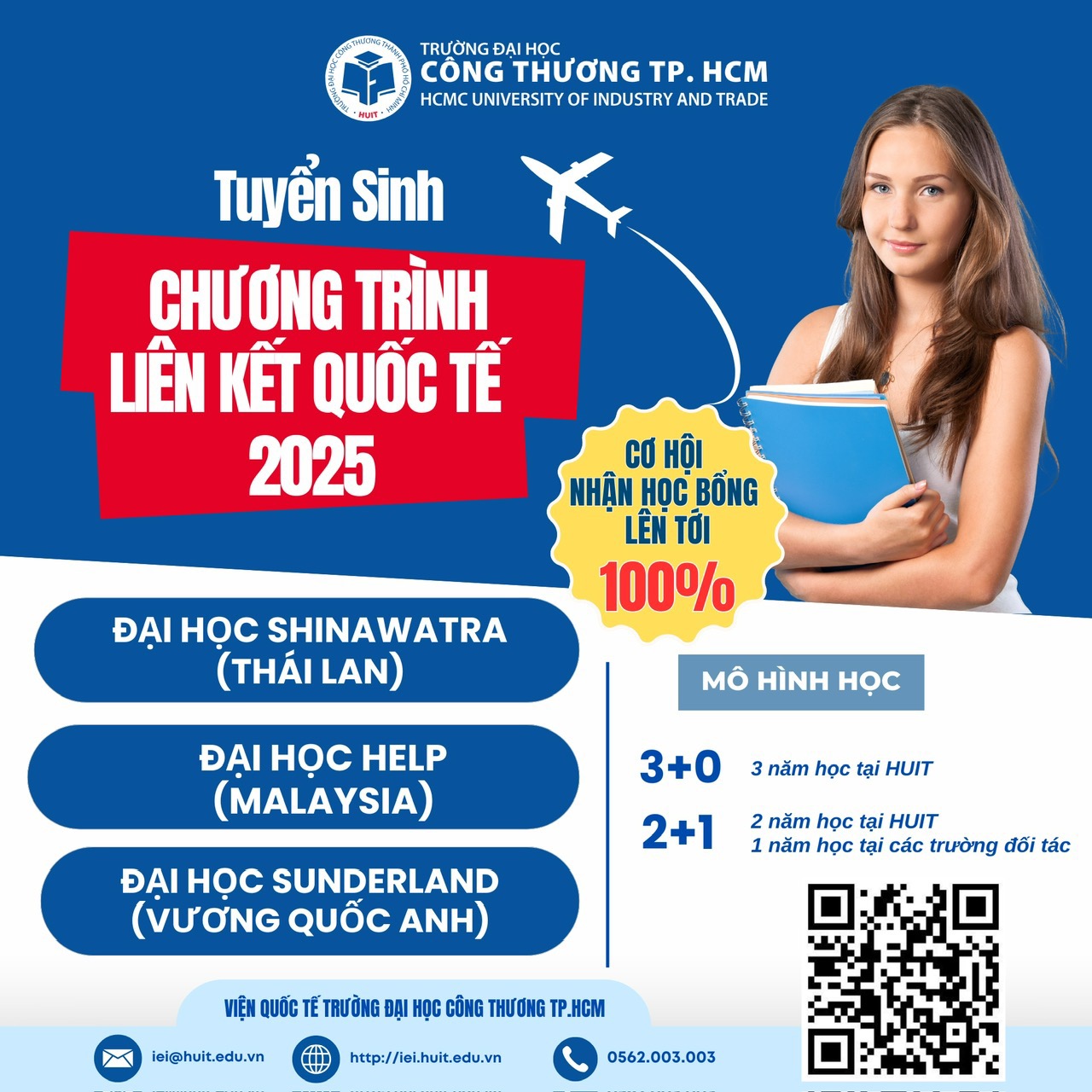 HUIT - Lien ket quoc te 2025 - chuyen muc du hoc