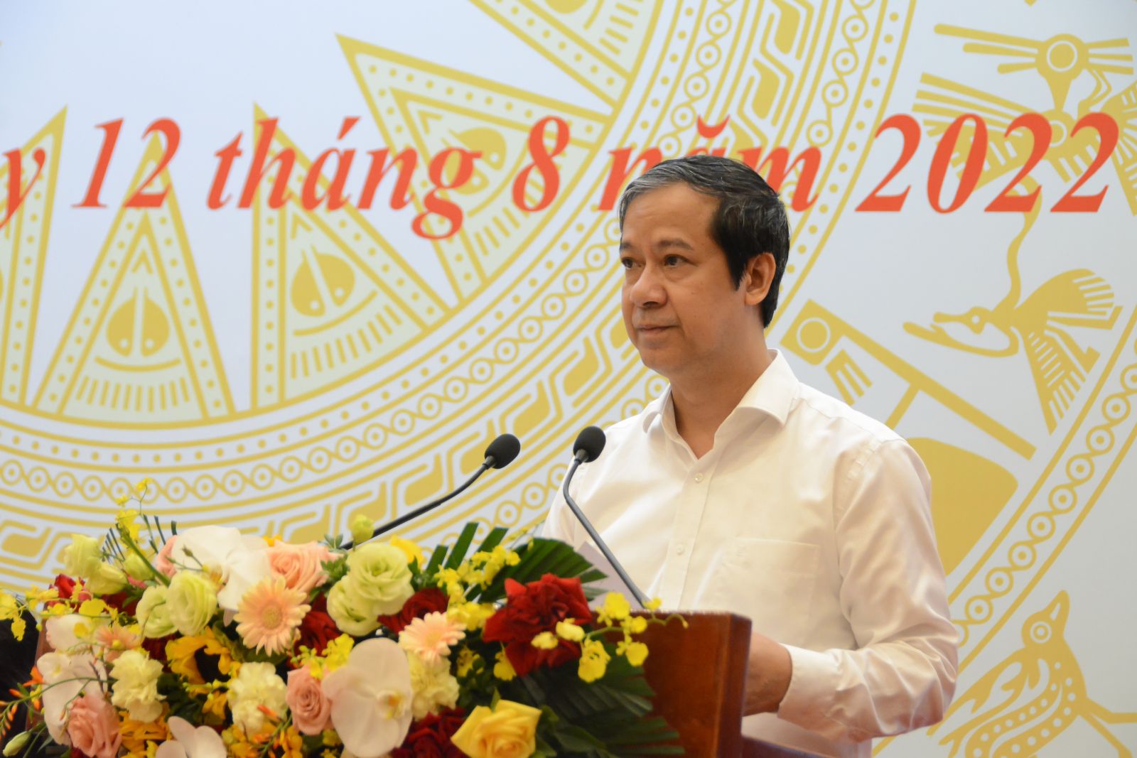 Bộ trưởng Nguyễn Kim Sơn phát biểu tại hội nghị