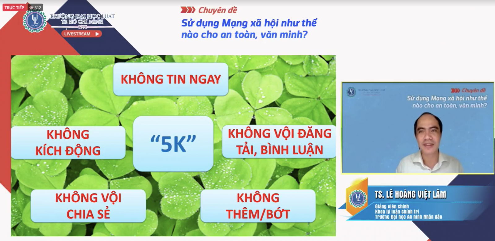 Chuẩn 5K trên mạng xã hội