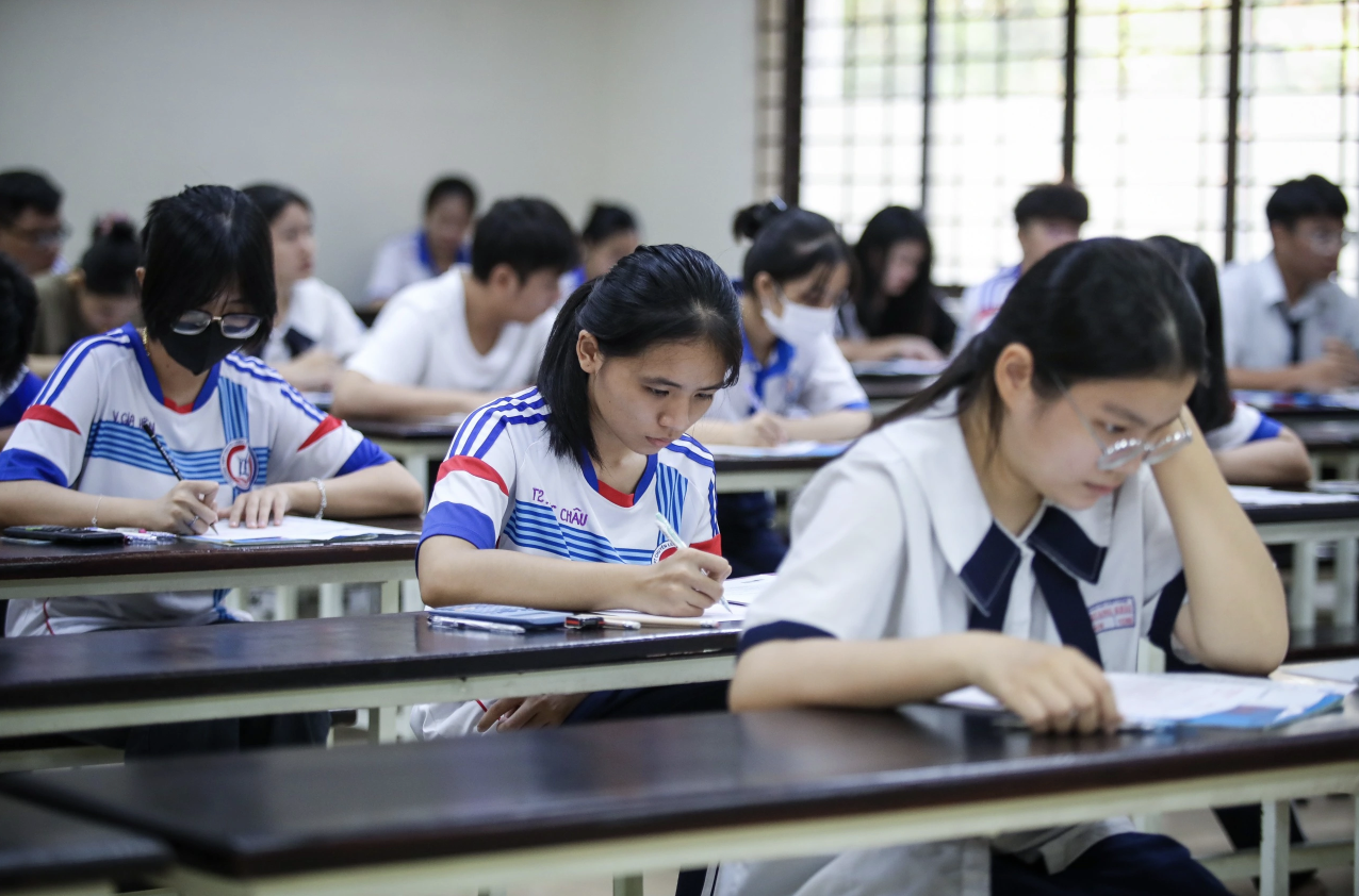 Thí sinh thi đánh giá năng lực