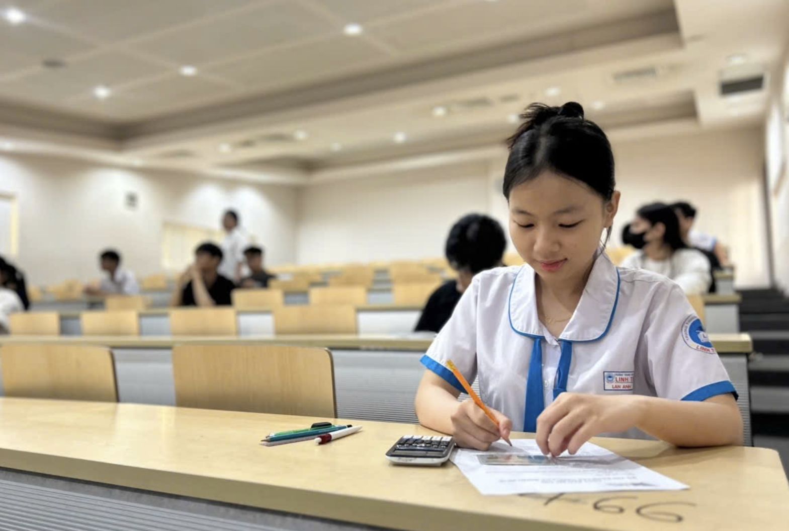 Thí sinh thi đánh giá năng lực năm 2025