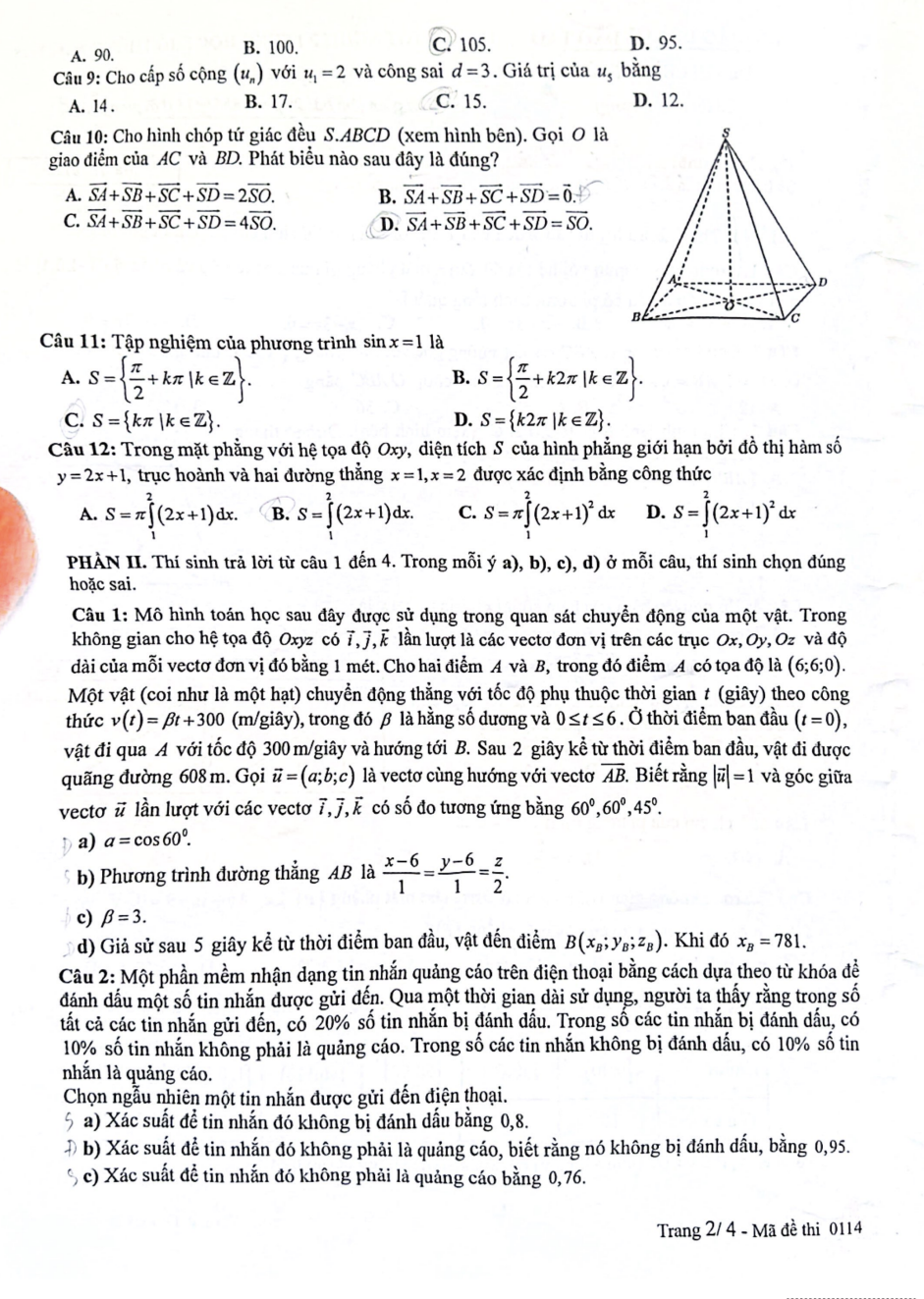 đề toán THPT 2025