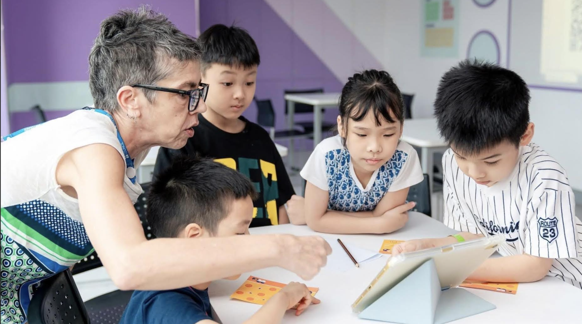 Trẻ học tiếng Anh tại Hội đồng Anh