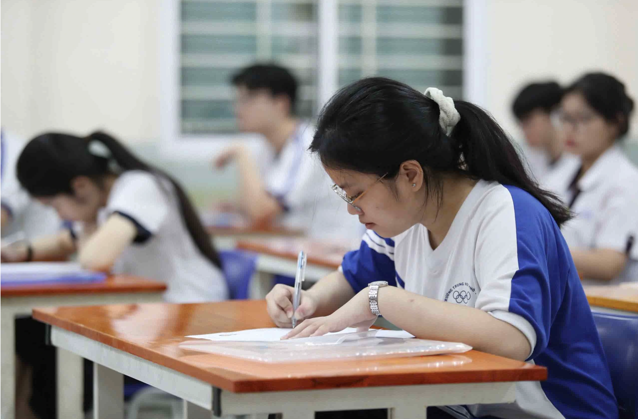 Thi sinh thi tốt nghiệp THPT