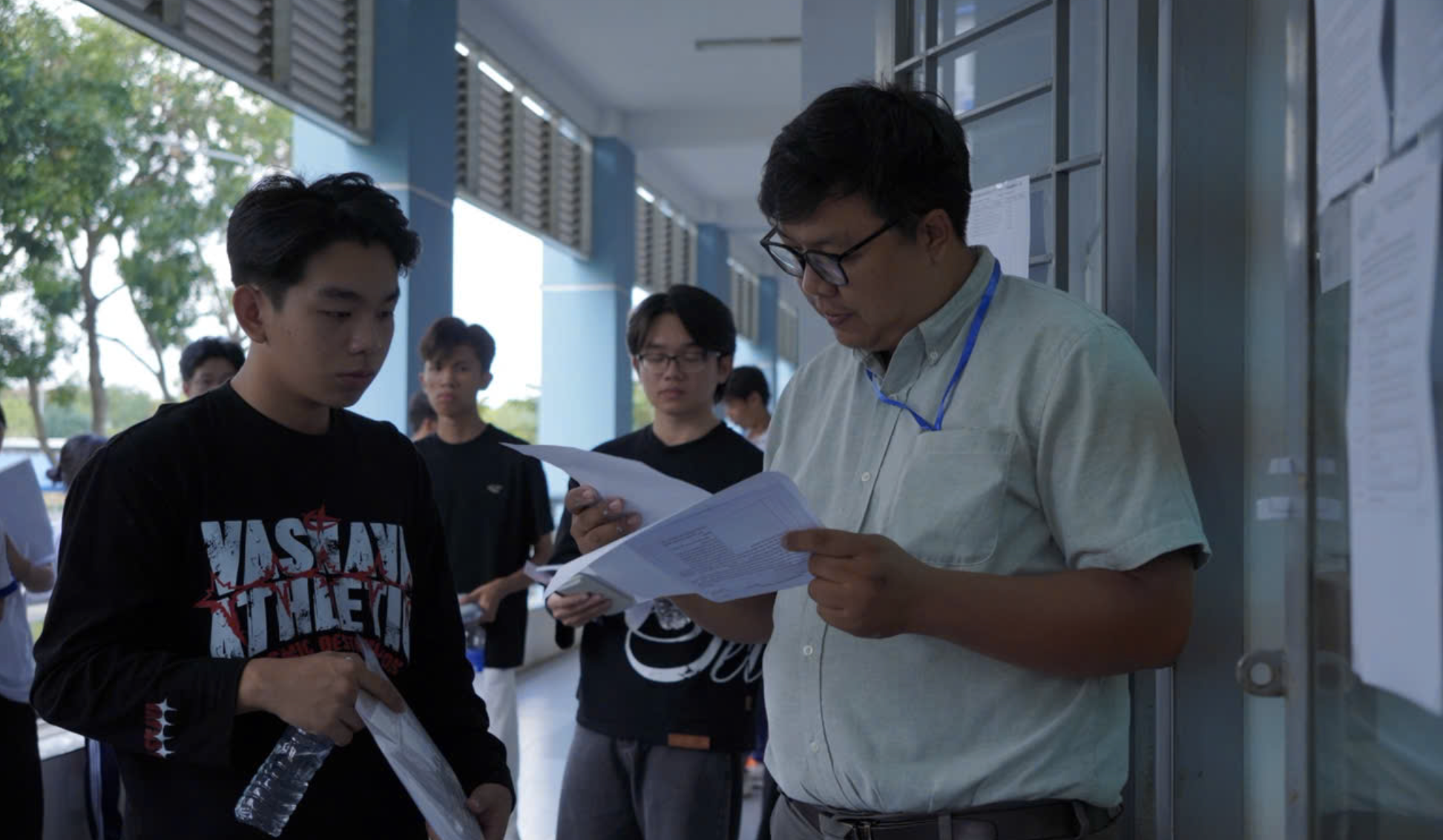 Thí sinh thi đánh giá năng lực đợt 1