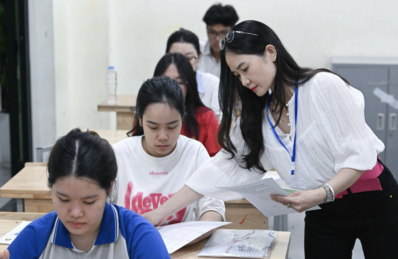 Thí sinh thi tốt nghiệp THPT