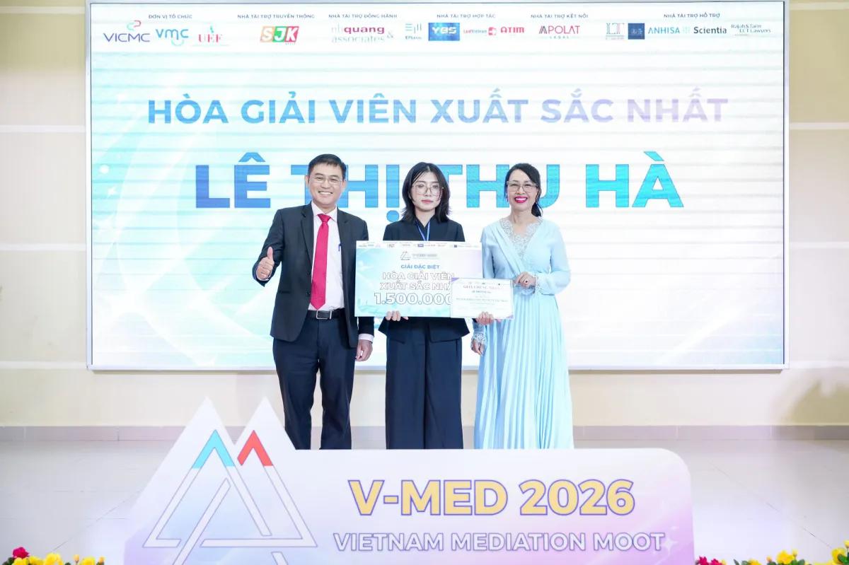 Hoà giải viên xuất sắc nhất