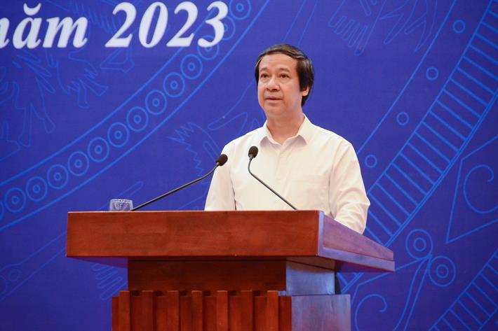 Bộ trưởng Nguyễn Kim Sơn phát biểu khai mạc Hội nghị