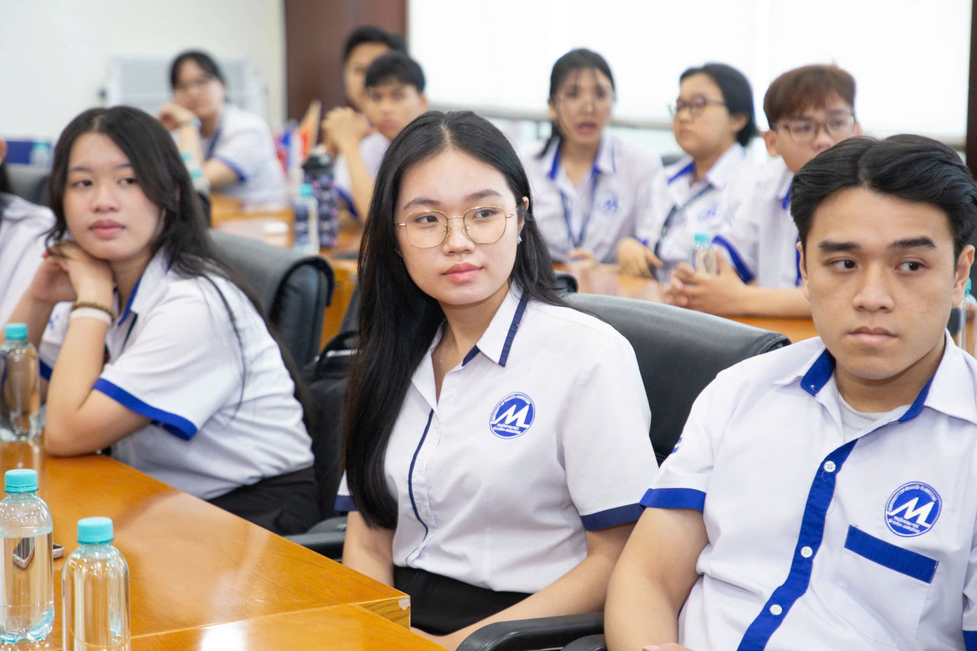 Sinh viên UFM nghe thông tin về Ngày hội Tuyển dụng Tích hợp 2026