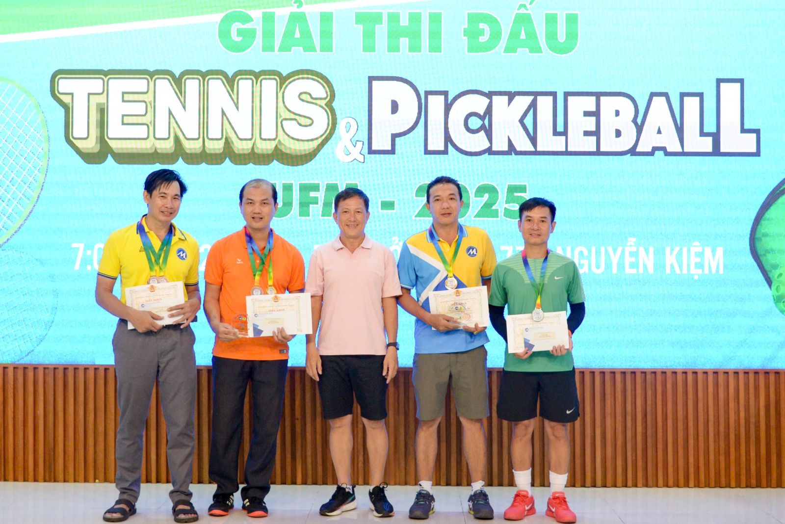 Trao giải Pickleball