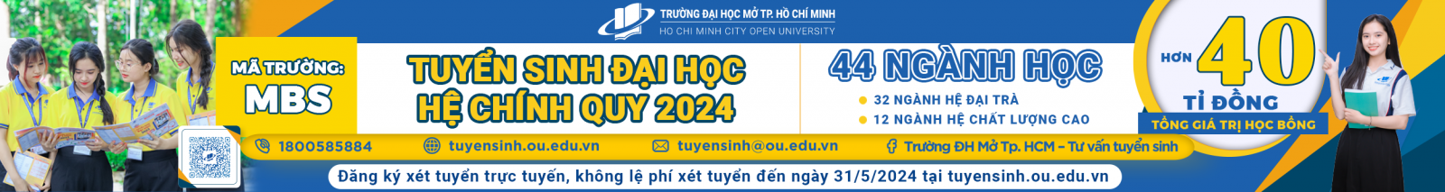 OU- TS ĐH 2024- trang chu web