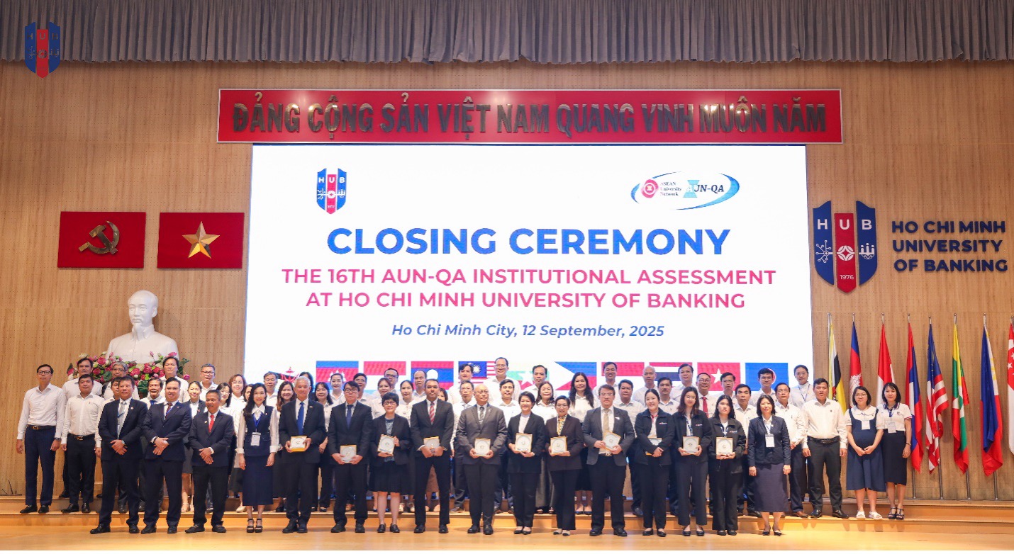 HUB đánh giá cơ sở giáo dục theo tiêu chuẩn AUN-QA lần thứ 16