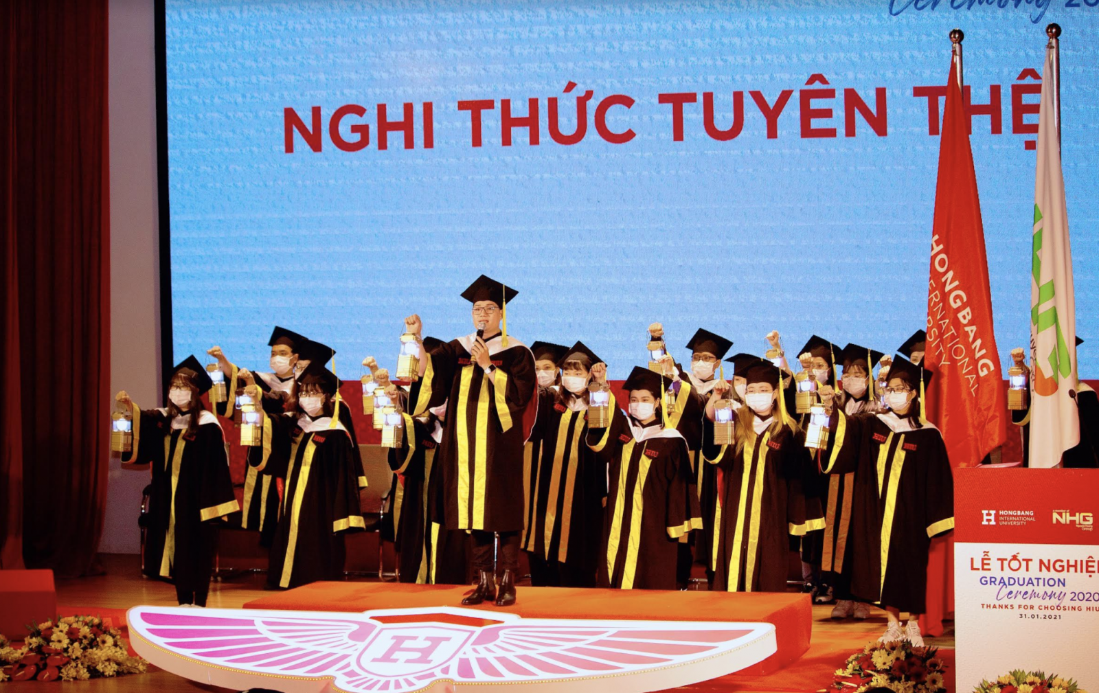 Nghi thức tuyên thệ của tân khoa khối ngành sức khoẻ